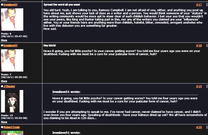 David Boyer on Shocklines